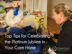 Platinum Jubilee Celebrations in Care Home
