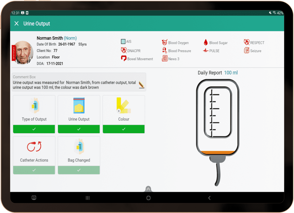 - Care Planning App for Tablets