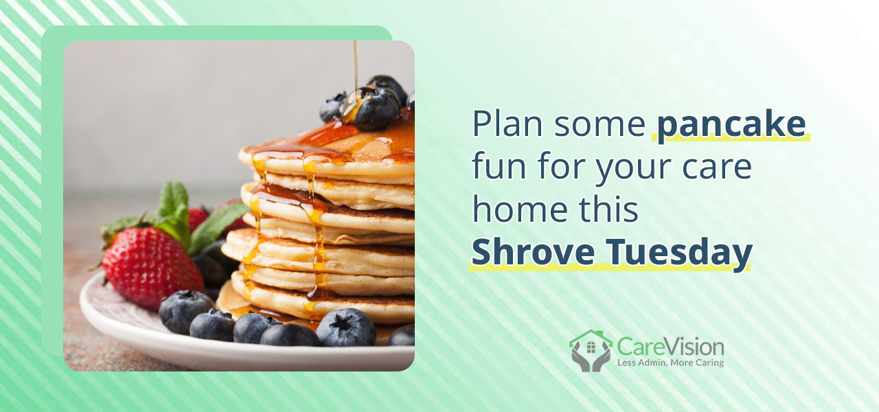Plan some pancake fun for your care home this Shrove Tuesday