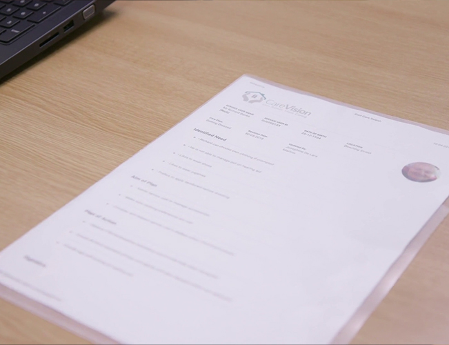 UPLOAD KEY DOCUMENTS INTO THE FILING CABINET WITH EASE 1 - Service User Filing Cabinet